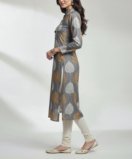 winter-leaf-grey-kurti-3